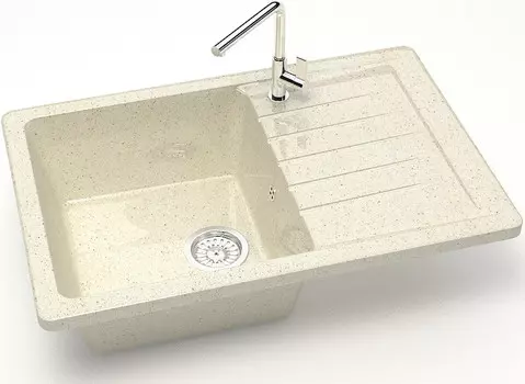 Кухонная мойка Marrbaxx Энди Z16 бежевый глянец Z016Q002