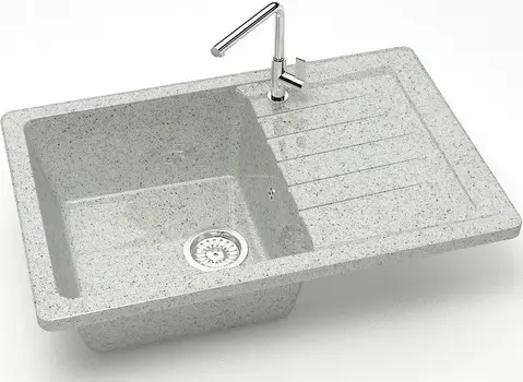 Кухонная мойка Marrbaxx Энди Z16 светло-серый глянец Z016Q010