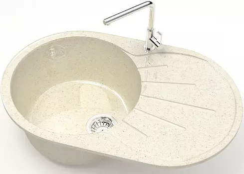 Кухонная мойка Marrbaxx Касандра Z110 бежевый глянец Z110Q002