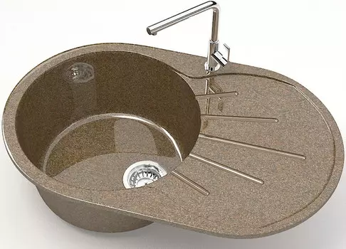 Кухонная мойка Marrbaxx Касандра Z110 терракот глянец Z110Q009