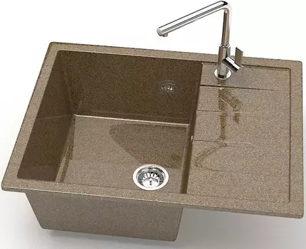 Кухонная мойка Marrbaxx Катрин Z151 терракот глянец Z151Q009