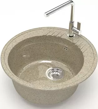 Кухонная мойка Marrbaxx Лексия Z6 песочный глянец Z006Q005