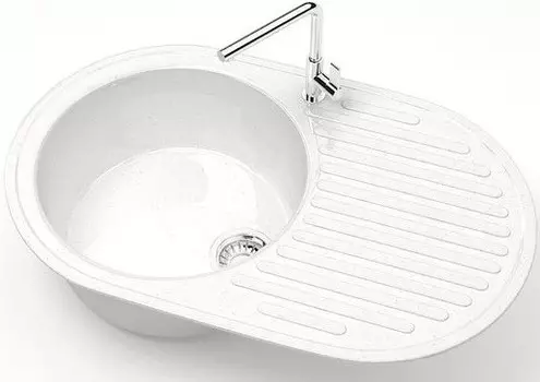 Кухонная мойка Marrbaxx Наоми Z11 белый лёд глянец Z011Q001