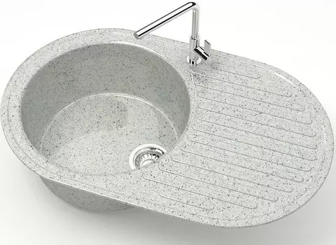 Кухонная мойка Marrbaxx Наоми Z11 светло-серый глянец Z011Q010