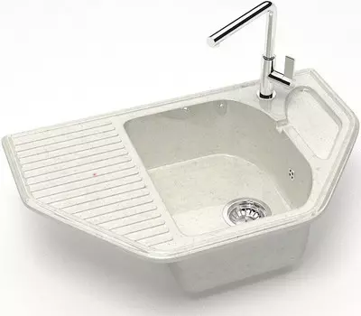 Кухонная мойка Marrbaxx Рики Z22 хлопок глянец Z022Q007