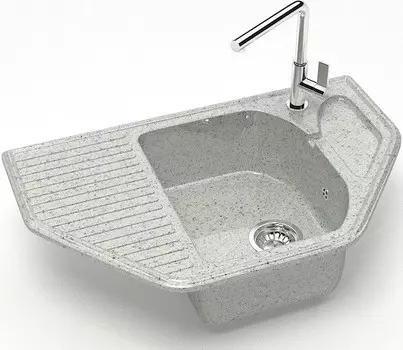 Кухонная мойка Marrbaxx Рики Z22 светло-серый глянец Z022Q010