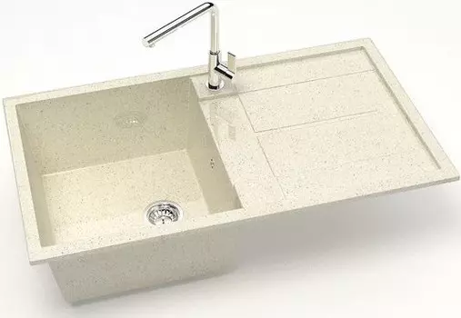 Кухонная мойка Marrbaxx Рони Z17 бежевый глянец Z017Q002