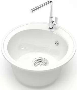 Кухонная мойка Marrbaxx Венди Z4 белый лёд глянец Z004Q001