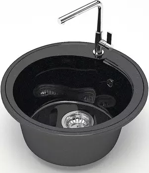 Кухонная мойка Marrbaxx Венди Z4 черный глянец Z004Q004