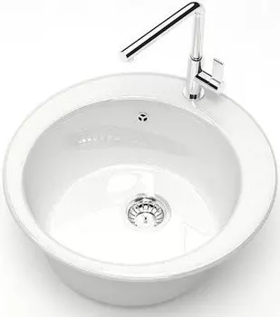 Кухонная мойка Marrbaxx Виктори Z30 белый лёд глянец Z030Q001