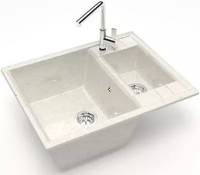 Кухонная мойка Marrbaxx Жаклин Z190 хлопок глянец Z190Q007