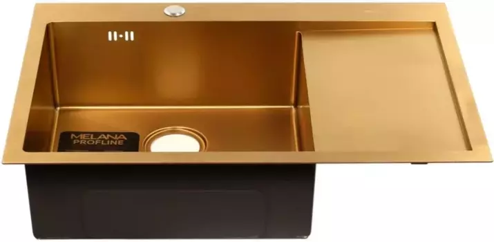 Кухонная мойка Melana ProfLine 3,0/220 D7851HG-L золото
