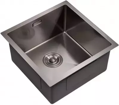 Кухонная мойка Milacio Denia 44 вороненая сталь MC.77439