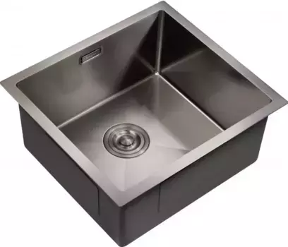 Кухонная мойка Milacio Denia 48 вороненая сталь MC.77449