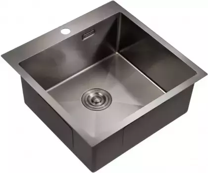 Кухонная мойка Milacio Denia 51 вороненая сталь MC.77489