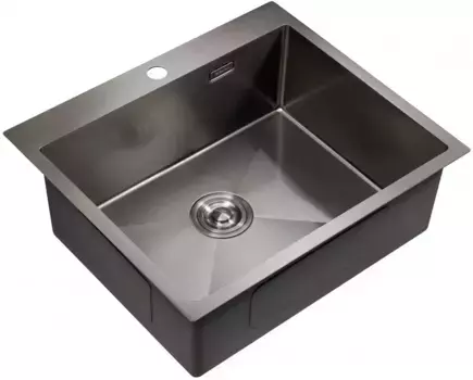 Кухонная мойка Milacio Denia 59 вороненая сталь MC.77499
