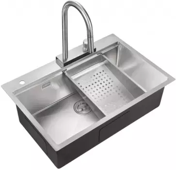 Кухонная мойка Milacio Denia 75 нержавеющая сталь MC.77420