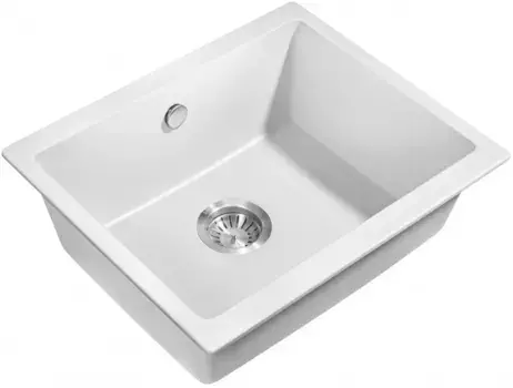 Кухонная мойка Milacio Leon 55 белый MC.77082