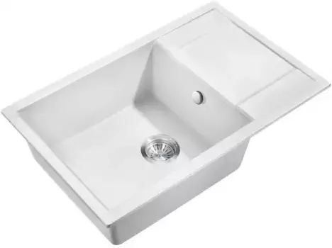 Кухонная мойка Milacio Navarra 78 белый MC.77052
