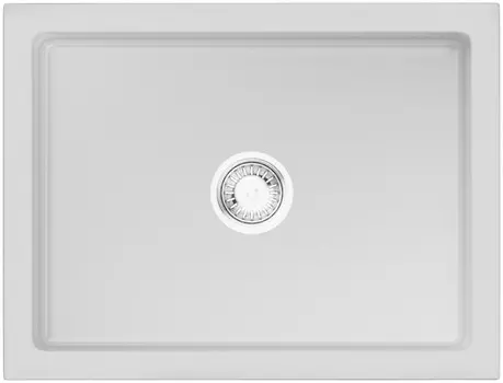 Кухонная мойка Natceramic Omoikiri Mikura 61-WH белый глянец 4993257