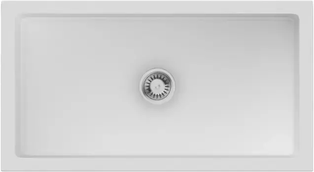 Кухонная мойка Natceramic Omoikiri Mikura 83-WH Glossy белый глянец 4993259