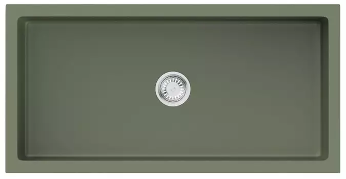 Кухонная мойка Natceramic Omoikiri Mikura 91-OL olive 4997088