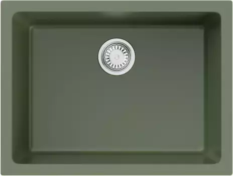 Кухонная мойка Natceramic Omoikiri Okinoshima 61-U/I olive 4997064