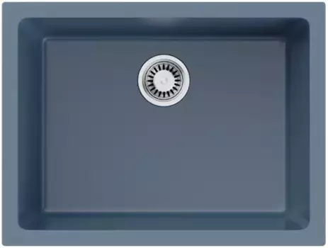 Кухонная мойка Natceramic Omoikiri Okinoshima 61-U/I-SB smoky blue 4997065