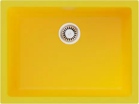 Кухонная мойка Natceramic Omoikiri Okinoshima 61-U/I-SL Matt sicilian lemon 4993134