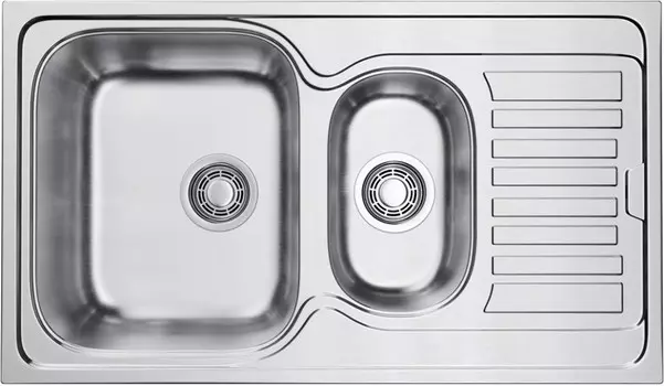 Кухонная мойка Omoikiri Kashiogawa 86-2-IN нержавеющая сталь 4993454