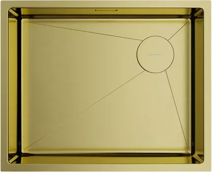 Кухонная мойка Omoikiri Taki 54-U/IF-LG Side SF светлое золото 4997092