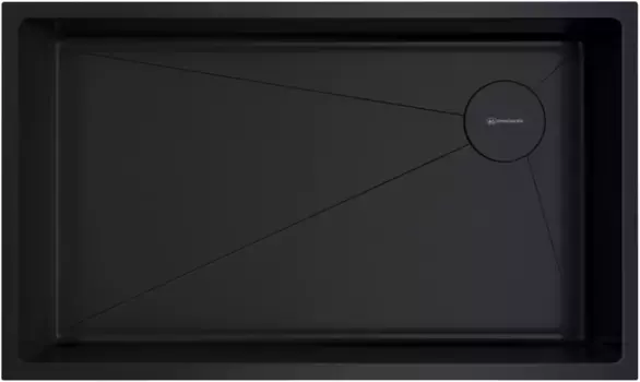 Кухонная мойка Omoikiri Taki 74-U/IF-GB Side графит 4993172