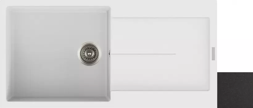 Кухонная мойка оникс Longran Enigma ENG1000.500 - 10