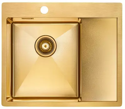 Кухонная мойка Paulmark Alster золотой матовый PM825951-BGL