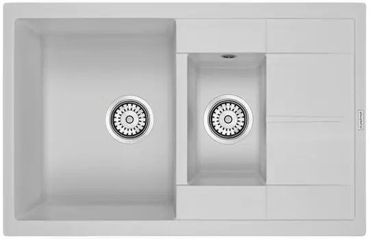 Кухонная мойка Paulmark Feste белый PM237850-WH