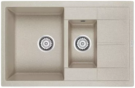 Кухонная мойка Paulmark Feste бежевый PM237850-BE