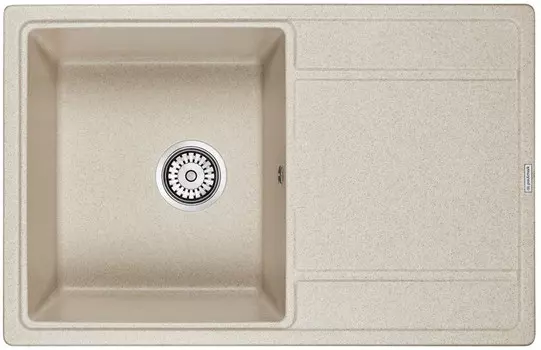 Кухонная мойка Paulmark Flugen бежевый PM217850-BE
