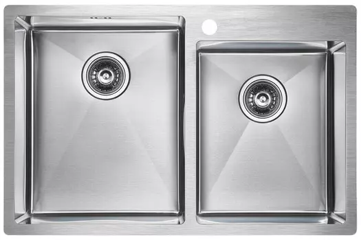 Кухонная мойка Paulmark Helfer нержавеющая сталь PM237851-BS