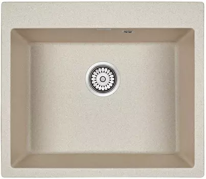 Кухонная мойка Paulmark Kante бежевый PM106052-BE