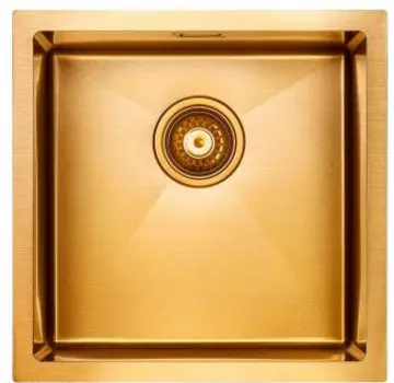 Кухонная мойка Paulmark Lassan золотой матовый PM304444-BG
