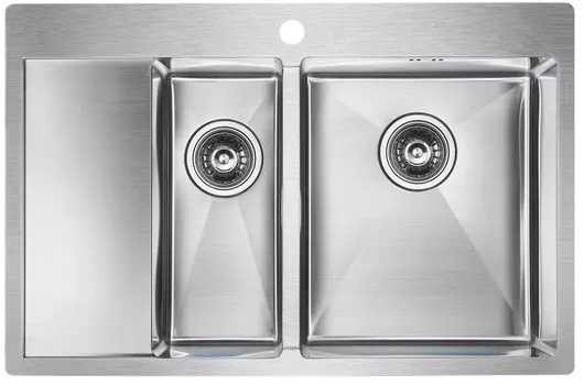 Кухонная мойка Paulmark Liga нержавеющая сталь PM227851-BSR