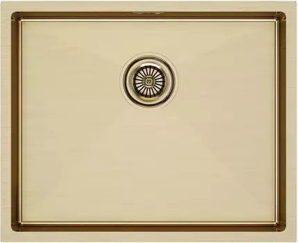 Кухонная мойка Paulmark Next золотой матовый PM215444-BG