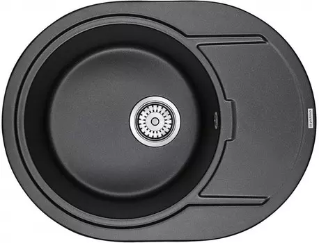 Кухонная мойка Paulmark Oval черный PM316502-BL
