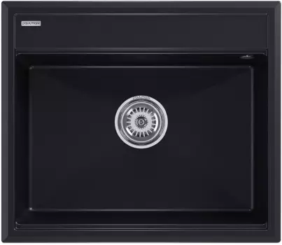 Кухонная мойка Paulmark Stepia черный металлик PM115951-BLM