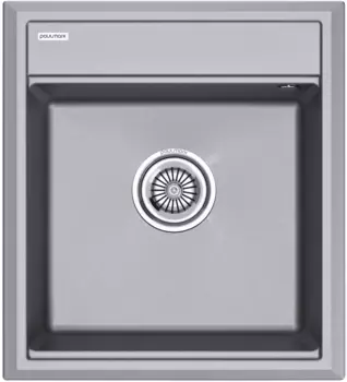 Кухонная мойка Paulmark Stepia серый металлик PM114651-GRM