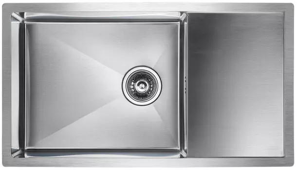 Кухонная мойка Paulmark Wing нержавеющая сталь PM217844-BS