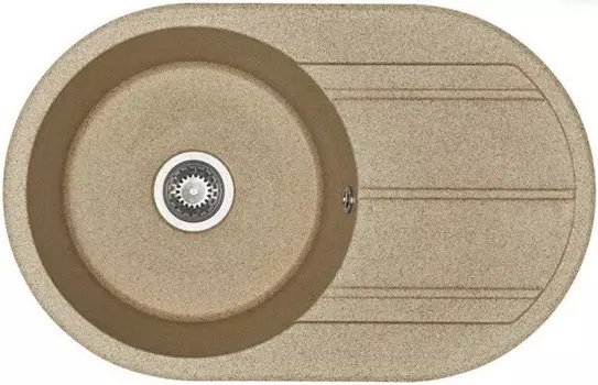 Кухонная мойка песочный Акватон Амира 1A712932AI220