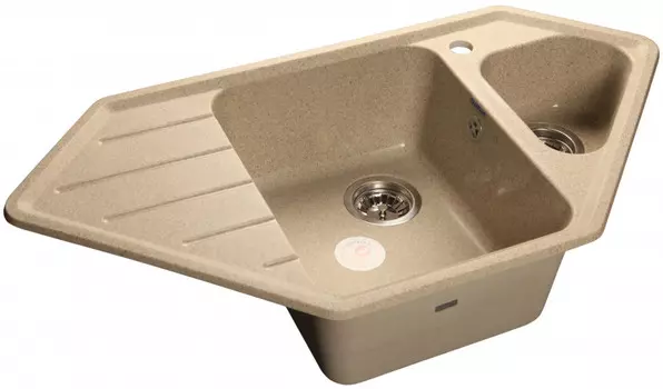Кухонная мойка песочный GranFest Corner GF-C950E