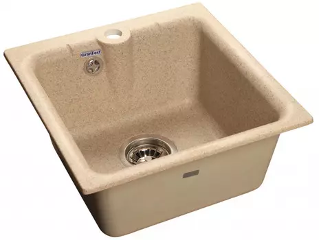 Кухонная мойка песочный GranFest Practic GF-P420
