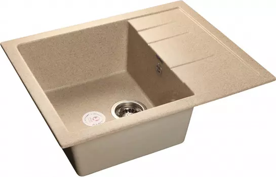 Кухонная мойка песочный GranFest Quadro GF-Q650L